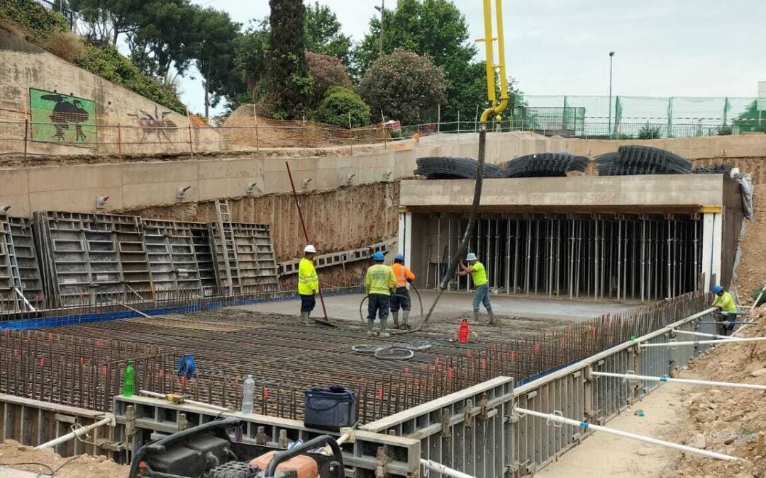 Storm tank on the Huerva River (Zaragoza)