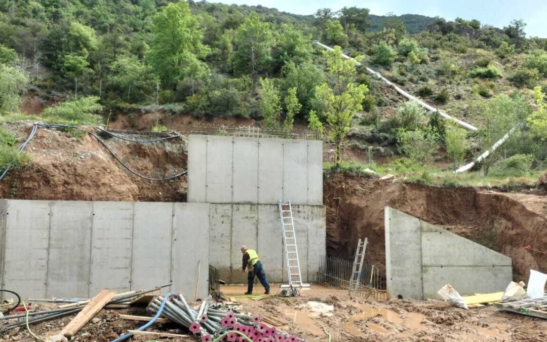 Ejecución de tolva para consorcio agrupación nº1 de Huesca