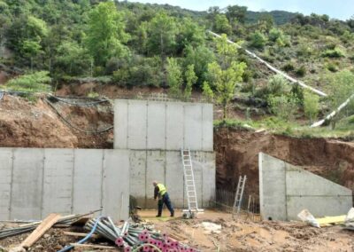 Ejecución de tolva para consorcio agrupación nº1 de Huesca