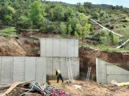 Ejecución de tolva para consorcio agrupación nº1 de Huesca